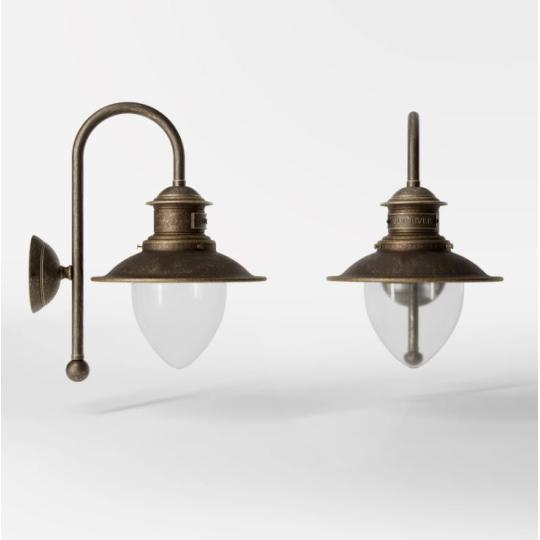 vonkajsie mosadz lampa mediteransky vintage priplavska atmosfera priemyselne pobrezie nastenne osvetlenie sklenena kopula terasa domova stena balaton chata lampy.jpg